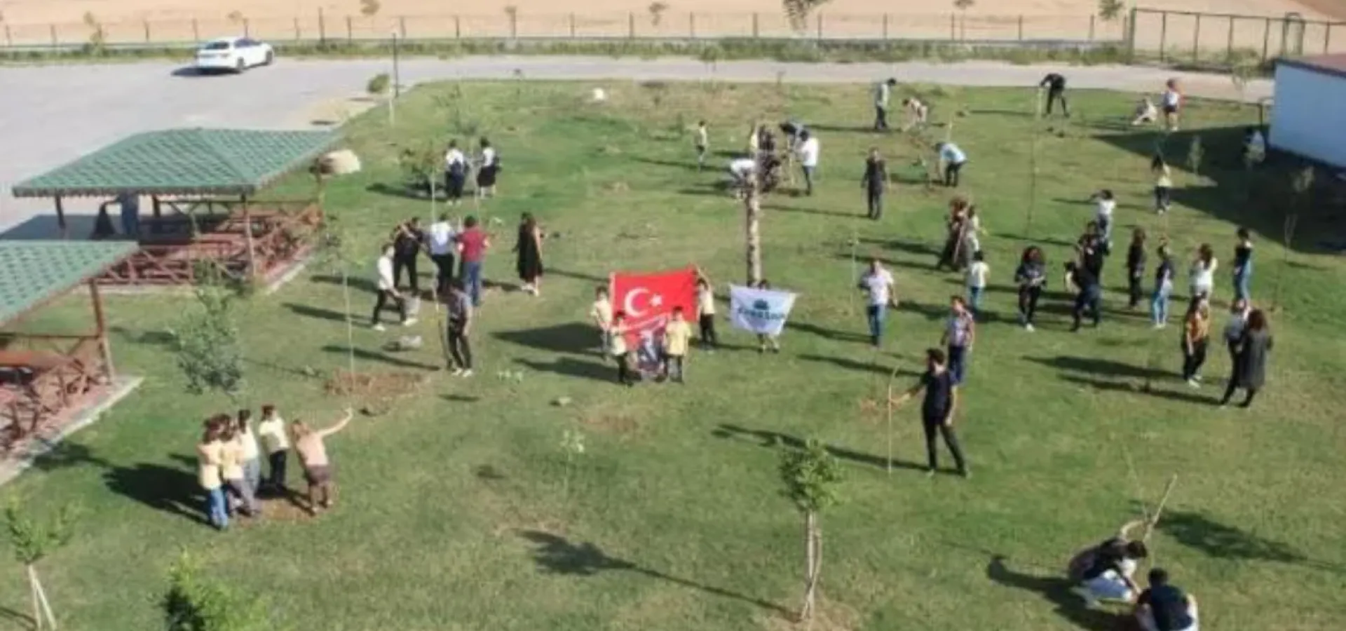 MATSO Turizm Fakültesi bahçesi ağaçlandırıldı